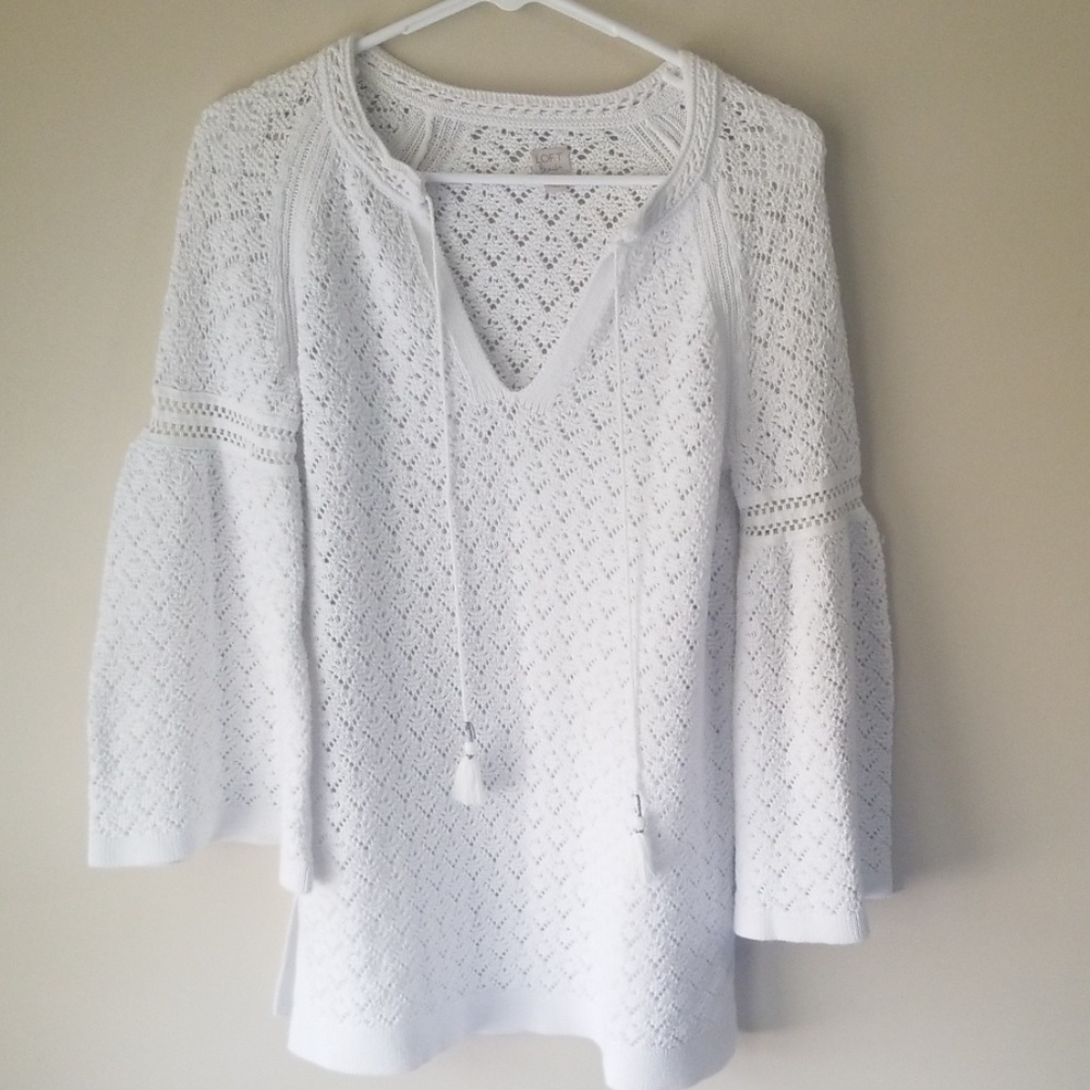 LOFT Beach Bellsleeve Tunic